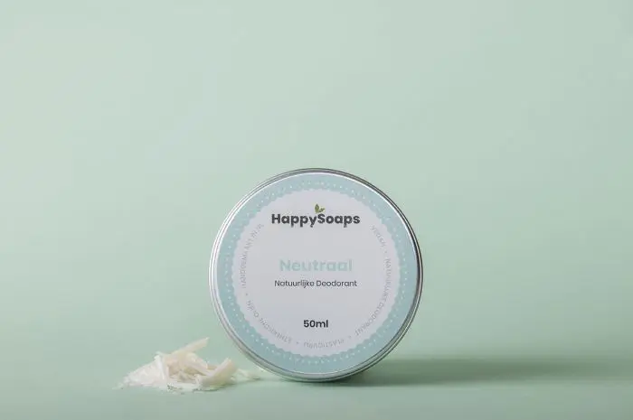 Gepland Chromatisch Samengroeiing HappySoaps Natuurlijke Deodorant Neutraal 50ml | Hairfair.nl